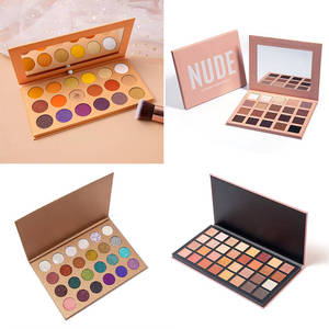 Paleta de Sombras de Ojos Metálicas Brillantes Multicolores de Marca Privada, Alta Pigmentación, Larga Duración, Polvo Mineral Prensado, Vegano, Cruelty-Free - Product Image 4