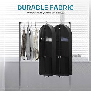 Bolsa Premium para Ropa Lista para Guardar en Armario, para Trajes, Camisas, Abrigos, Vestidos, Fácil de Transportar, para Viajes, Hogar, Hotel, Oficina - Product Image 4