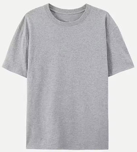 T-shirt en coton pour homme, tissu doux, vêtements décontractés, fabricant de t-shirts en coton pour homme, design uni, fournisseur de t-shirts en coton pour homme - Product Image 1