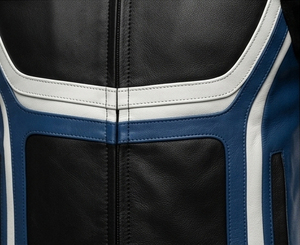 Good Quality Motorbike Clothing Regular Fitted Zipper Closure <b>Racer</b> Apparel Moto GP Style Men's Leather <b>Jacket</b> Male - Product Image 5
