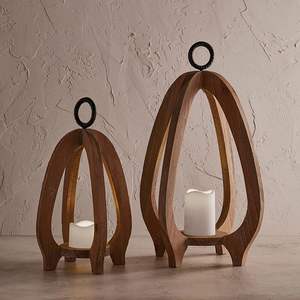 Lanternes suspendues rondes en résine Art Déco et ensemble de porte-bougies, best-seller, qualité supérieure pour la décoration de jardin Diwali - Product Image 5