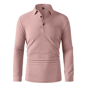 Wholesale Breathable Knitted Full Sleeve for <b>Shirt</b> Custom Long Sleeve for OEM <b>Polyester</b> Pique Digital Printing Supplier Men - Product Image 5