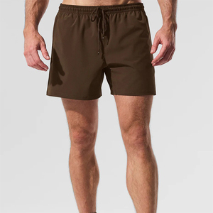 Pantalones Cortos Deportivos para Hombre al por Mayor, de Secado Rápido, para Correr, Transpirables, Casuales de Verano, con Cintura Elástica, Color Liso - Product Image 1