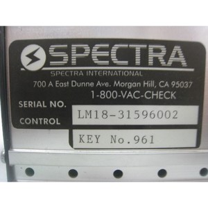 ตัวควบคุมสุญญากาศ Spectra LM-18 31596002 - อุปกรณ์และอะไหล่เซมิคอนดักเตอร์ระดับโลกที่เชื่อถือได้ - Product Image 4