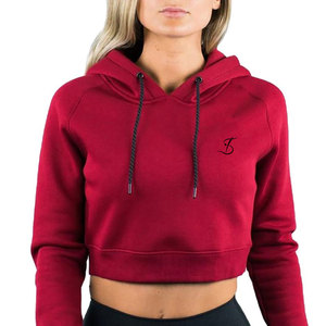 เสื้อฮู้ดครอปท็อปผู้หญิง ผลิตจากวัสดุคุณภาพสูง ผลิตในปากีสถาน เสื้อฮู้ดครอปท็อปกันลม - Product Image 4