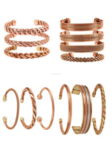 Magnetic Copper <b>Bracelet</b> with Stylish Look for Men and Women Durable Fashion Accessory Known for Pain Relief and Wellness Use - Product Image 3