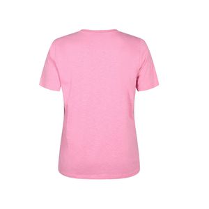 Camiseta al por mayor personalizada para mujer, talla grande, cuello en V, modal, 100% algodón, informal, holgada, suministro OEM ODM - Product Image 4