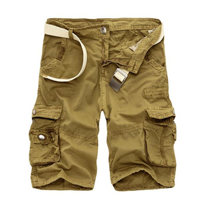Whole Sale Men's Cargo Shorts for Selling Men Double Knee Pants Straight Work Jean Trousers Male Denim Shorts for Men - Product Image 5