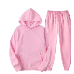 Conjunto Deportivo Personalizado al por Mayor para Hombre, Sudadera con Capucha Negra, Pantalones Deportivos, Color Sólido, Felpa Francesa, Informal, Transpirable, Ropa Deportiva de Invierno - Product Image 5