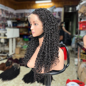 วิกผมหน้าผากลูกไม้แบบ Pixie Curly ขายดี ผลิตภัณฑ์ผมเวียดนามแท้ วิกผมแท้ วิกผมหน้าผากลูกไม้ แบบตรงและแบบลอน สามารถปรับแต่งได้ - Product Image 3