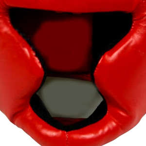 Protège-tête de boxe pour enfants, design haut de gamme, cuir véritable, réglable, protection du menton ouverte, pour entraînement MMA, Kickboxing, Muay Thai - Product Image 3