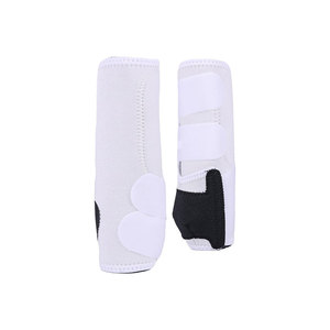 รองเท้าบูทสำหรับขาสัตว์ลายม้า พร้อมสายรัดปรับได้ ผลิตจากผ้าไมโครไฟเบอร์ ช่วยรองรับและป้องกัน - Product Image 4