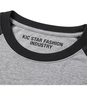 Camiseta de Béisbol de Manga Corta con Bloques de Color, Cuello Redondo, 100% Algodón, Estilo Casual de Alta Calidad para Hombre - Product Image 2