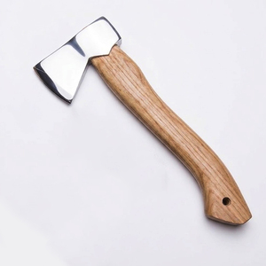 Outdoor Hand <b>Axe</b> With Steel Head And Wooden Handle For <b>Camping</b> Hiking And Garden Work Mini <b>Axe</b> - Product Image 5
