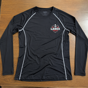 <b>Men</b> Long Sleeve <b>Compression</b> <b>Shirt</b> Quick Dry Athletic Base Layer | Gym Workout Running Training Fitness Stretch Sports Top Black - Product Image 6