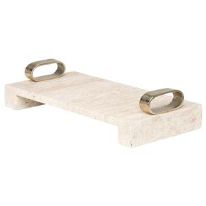 Bandeja de Servicio de Mármol Travertino Clásico, Diseño Duradero para Uso en Restaurantes, Hoteles y Cocinas - Product Image 5