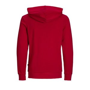 Sweat-shirt à capuche gris pour homme, coupe classique, 100% coton molletonné, pull décontracté avec poche avant, coupe-vent d'hiver, écologique - Product Image 1