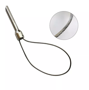 Optitech Healthcare PS-7417 Outil de capture de porcs manuel argenté avec corde à crochet, 11 positions de mâchoires, qualité chirurgicale, certifié CE, garantie 1 an - Product Image 6