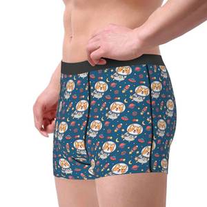 High Quality Custom Logo Brand Design Super Soft Elastic Spandex <b>Men's</b> <b>Underwear</b> Boxers <b>Briefs</b> Graphic Multi Colored Options - Product Image 5