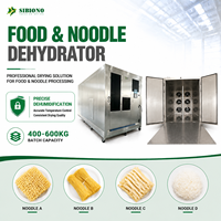 Industriële automatische pasta-dehydrator voor verse noedels, 300-500 kg, SUS304 warmtepomp, energiezuinig.