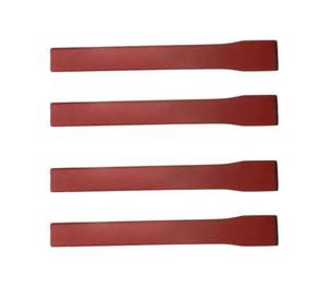 Flat Head Cold Chisel <b>Set</b> Drop Forged Brick Stone Concrete Cutting Chisel Red Powder Coated <b>Mechanical</b> Hand <b>Tools</b> - Product Image 1