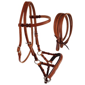 Sidepull en cuir de qualité supérieure design personnalisé Offre Spéciale à prix compétitif produit d'équitation équestre - Product Image 3