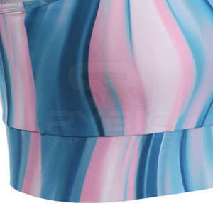 High Quality Women Sublimated Sports <b>Bra</b> Soft <b>Stretch</b> Fabric With Comfortable Fit For Workout And Everyday Activities - Product Image 6