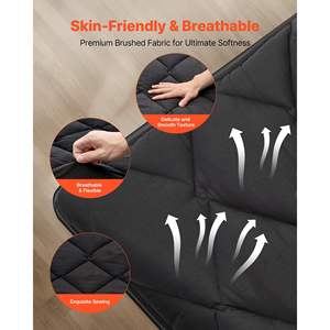 Japanese Twin Size <b>Tatami</b> <b>Mattress</b> 80 X 39 X 3.5 Inch Black Foldable Futon Fastener Storage Bag 9-Layer Floor Mat Dormitory - Product Image 4