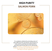GTM GOLDCELL PDRN Skin Booster Ampoule Liquide Complexe Peptidique NMN Éclaircissant Hydratant Élasticité Éclat Raffermissement Régénération