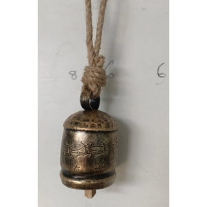 Wholesale Handcrafted Copper <b>Heart</b> <b>Hanging</b> Bell Ornament Vintage Rustic Metal Art Wall Decor For Christmas Tree And Home Decor - Product Image 2