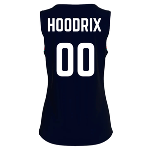 Premium Breathable Polyester Women's Dodgeball Uniform Full Sublimation Female Dodgeball Shirts Sleeveless Teamwear Manufacturer - Product Image 2