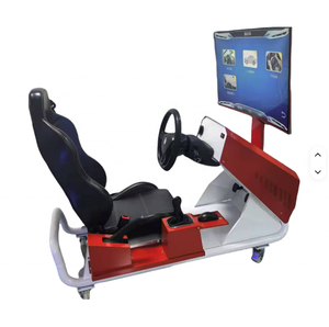 NOUVEAU Simulateur de conduite automobile et camion à trois écrans pour auto-école, équipement de formation professionnelle, garantie 2 ans, cabine à faible bruit - Product Image 2