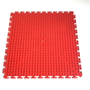 Dalles de sol en plastique PVC emboîtables pour garage, entrepôt, usine, tapis antidérapant - Product Image 3
