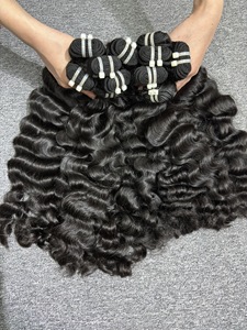 ผมต่อคุณภาพสูงแบบ Double Weft Remy ผมเวียดนาม สีดำ ความยาว 8-32 นิ้ว ผมตรง 100% Virgin - Product Image 3