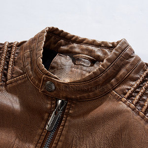 New Style Winter Wear <b>Leather</b> <b>Jackets</b> For <b>Men</b> Wholesale Price Breathable <b>Men</b> Winter <b>Jacket</b> - Product Image 4