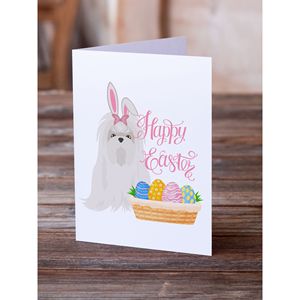 Lunatique A7 Taille 5x7 Cartes Vierge Paquet de 8 Cartes de Voeux de Pâques Enveloppes Conception Fantaisiste pour Notes Personnelles Messages - Product Image 2