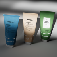 Tube cosmétique PE 250 ml avec bouchon à clapet, tube de soin compressible, étanche, hermétique, écologique, impression personnalisée OEM