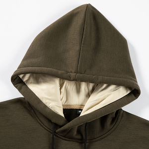 Prix d'usine – Sweat à capuche pour homme en molleton 100 % coton, écologique et durable, avec poches, style streetwear, teinture unie, séchage rapide - Product Image 3