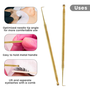 Herramienta de acero inoxidable premium para levantar pestañas, instrumento de belleza para el cuidado y arreglo de pestañas. - Product Image 5