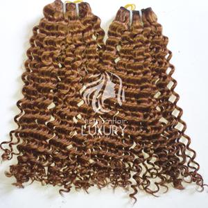 Paquete de Cabello Humano Remy Ondulado y Rizado Profundo con Cierre Frontal de 13*4 - Product Image 2