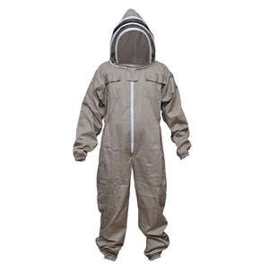 Combinaison d'apiculture ventilée avec logo personnalisé, protection intégrale contre les abeilles, voile amovible, vêtements de sécurité professionnels pour apiculture - Product Image 3