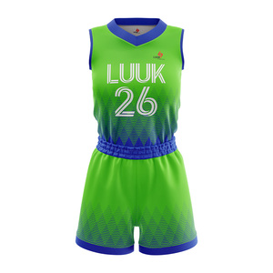 Ensemble de maillots de basket-ball personnalisés pour femmes, sublimés, haute performance, anti-transpiration, vêtements de sport - Product Image 4