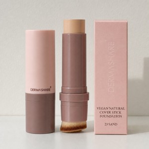 Derma Share Cushion <b>Foundation</b> Derma Share Vegan Natural Cover Stick <b>Foundation</b> (14g) <b>Foundation</b> Makeup Korean <b>Foundation</b> - Product Image 1