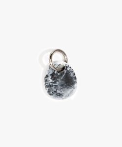 Hot Selling Blue Marble Resin Keychain Gunmetal <b>Ring</b> Minimalist <b>Key</b> Holder Bag Charm Stylish Car Keyring Fashion Gift - Product Image 2