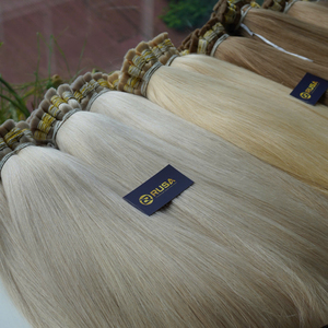 Extensiones de Cabello Humano Vietnamita Rusa, Virgen, Super Double Drawn, Liso, Micro Link, Trama Simple, Mechones Sueltos, Natural, 100gr - Product Image 2