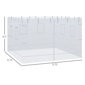 Universal Replacement Netting for Pop-Up Tent Canopy Walls - Product Image 3