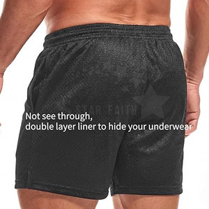 Shorts en maille de tissu lisse, taille élastique, tricoté, uni, décontracté, léger, respirant, écologique, élégant - Product Image 2