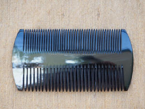 Peine de Cuerno de Búfalo Indio Más Vendido, Peine de Cuerno de Buey, Peines Hechos a Mano de Cuerno Natural, Ágata, Listo para Enviar, Origen India, por FWE - Product Image 5