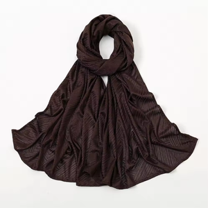 Geometric Pattern <b>Chiffon</b> Shawl Solid Color Breathable Lightweight Unisex <b>Scarf</b> for Daily Wear All Seasons - Product Image 6