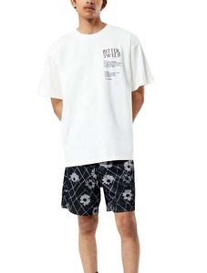 Pantalones cortos deportivos de verano personalizados de alta calidad de malla transpirable de talla grande de doble capa con hermoso estilo informal con estampado de flores - Product Image 4